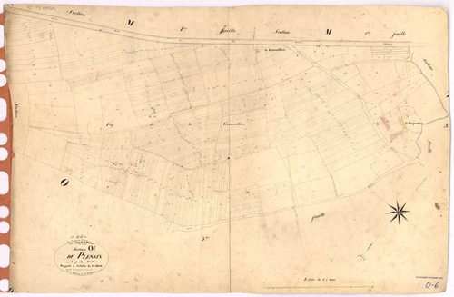 Saint-Philbert-de-Grand-Lieu - Section O6 Plessix (section du) ; 1747-2211