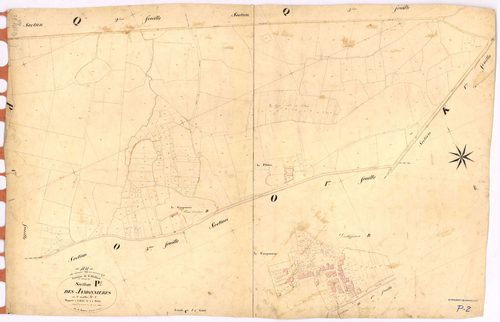 Saint-Philbert-de-Grand-Lieu - Section P2 Jamonnières (section des) ; 299-674