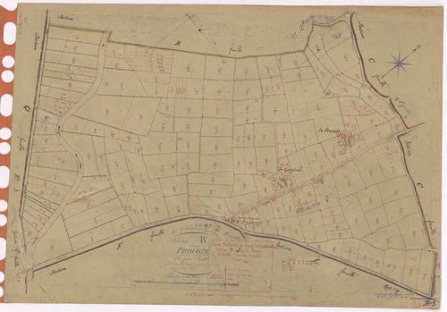 Saint-Philbert-de-Grand-Lieu - Section B3 Provoté (section de La) ; 319-534