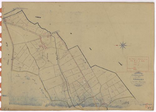 Saint-Philbert-de-Grand-Lieu - Section E1 Grolles (section des) ; 1-104