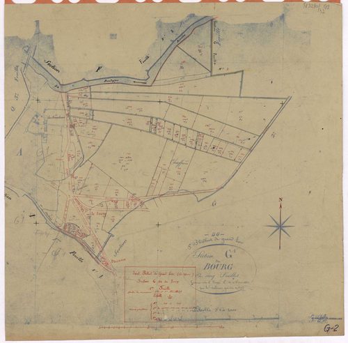 Saint-Philbert-de-Grand-Lieu - Section G2 Bourg (section du) ; 578-798