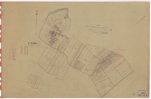 Saint-Philbert-de-Grand-Lieu - Section G3 (développement) Bourg (section du) ; 799-1021 ; développement du village de La Guittière