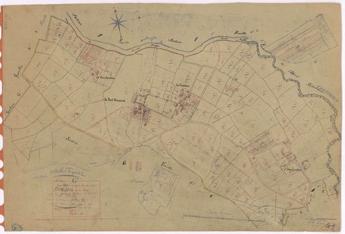 Saint-Philbert-de-Grand-Lieu - Section G4 Bourg (section du) ; 1022-1209