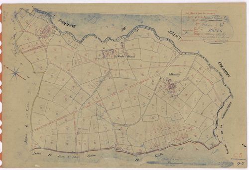 Saint-Philbert-de-Grand-Lieu - Section G5 Bourg (section du) ; 1210-1421
