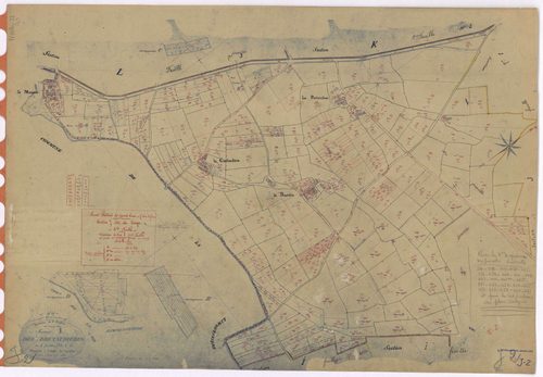 Saint-Philbert-de-Grand-Lieu - Section J2 Verger (section du) ; 261-596