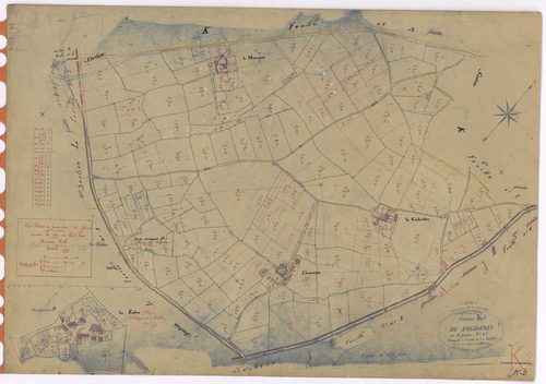 Saint-Philbert-de-Grand-Lieu - Section K2 Pied Pain (section du) ; 363-581