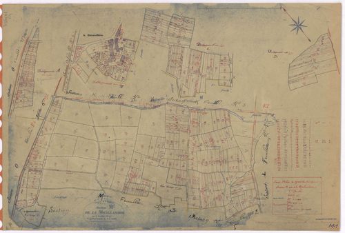 Saint-Philbert-de-Grand-Lieu - Section M1 Moillancherie (section de La) ; 1-468
