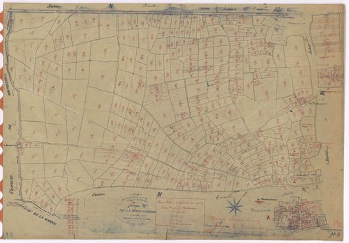 Saint-Philbert-de-Grand-Lieu - Section M3 Moillancherie (section de La) ; 661-1131