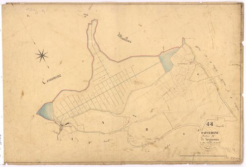 Sainte-Reine-de-Bretagne - Section A1 Lorganais (section de) ; 1-276