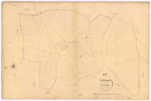 Sainte-Reine-de-Bretagne - Section B2 Fleuritais (section de La) ; 520-957