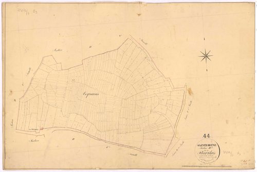 Sainte-Reine-de-Bretagne - Section B3 Fleuritais (section de La) ; 958-1163