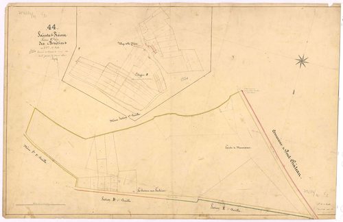 Sainte-Reine-de-Bretagne - Section C2 Brétins (section des) ; 168-188