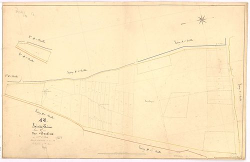 Sainte-Reine-de-Bretagne - Section C5 Brétins (section des) ; 451-496