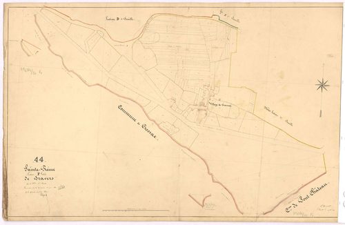 Sainte-Reine-de-Bretagne - Section F1 Travers (section de) ; 1-119