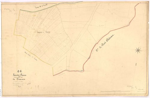 Sainte-Reine-de-Bretagne - Section F2 Travers (section de) ; 120-219