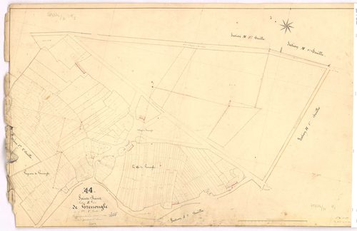 Sainte-Reine-de-Bretagne - Section K1 Grenongle (section de) ; 1-223