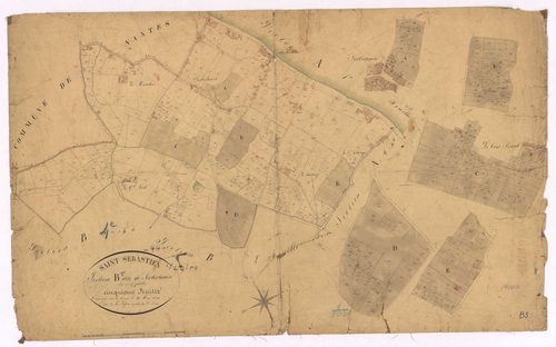 Saint-Sébastien-sur-Loire - Section B5 Portechaise (section de)