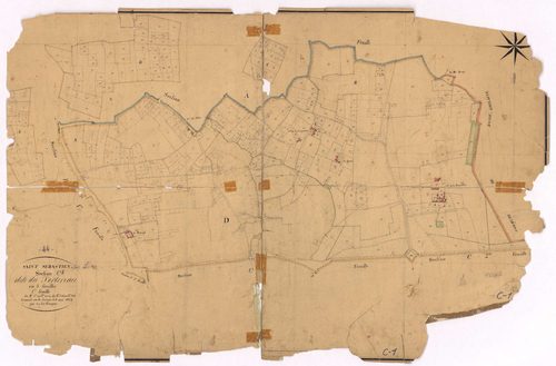 Saint-Sébastien-sur-Loire - Section C1 Portereau (section du)