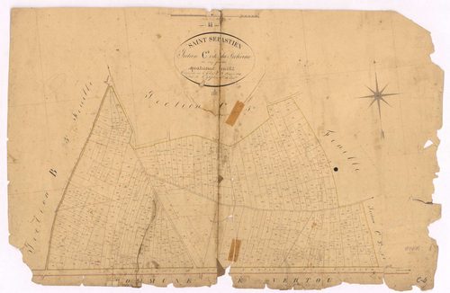Saint-Sébastien-sur-Loire - Section C4 Portereau (section du)
