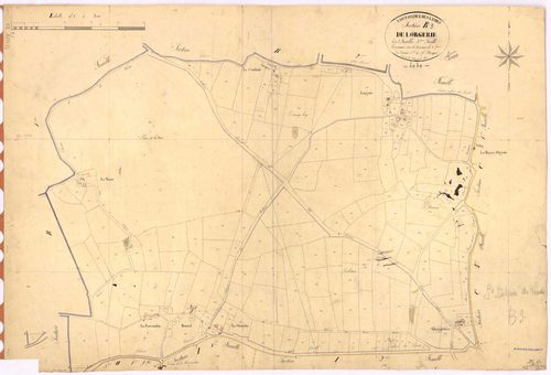 Saint-Sulpice-des-Landes - Section B3 Orgerie (section de l') ; 204-410
