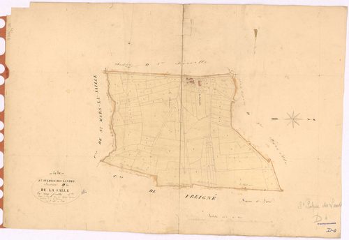 Saint-Sulpice-des-Landes - Section D4 Salle (section de La) ; 446-544