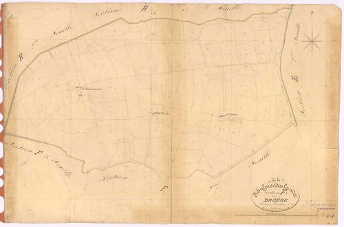 Saint-Sulpice-des-Landes - Section F1 Bruère (section de La)