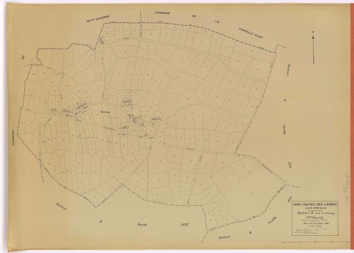 Saint-Sulpice-des-Landes - Section A1 Boissay (section de) ; 1-252