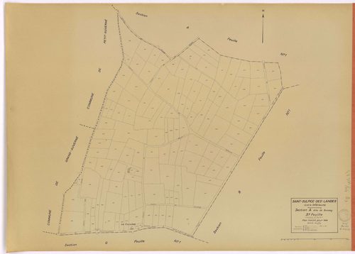 Saint-Sulpice-des-Landes - Section A3 Boissay (section de) ; 298-426