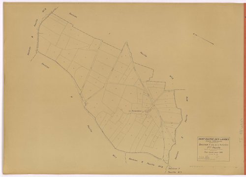 Saint-Sulpice-des-Landes - Section I1 Richardière (section de La) ; 1-90