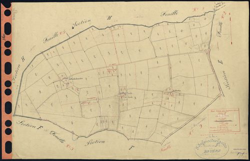 Saint-Sulpice-des-Landes - Section F1 Bruère (section de La) . 1-116
