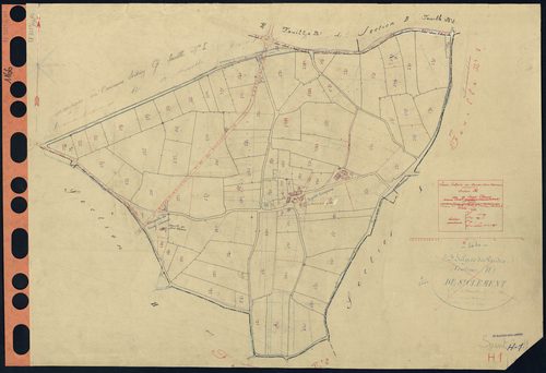 Saint-Sulpice-des-Landes - Section H1 Saint-Clément (section de) . 1-140