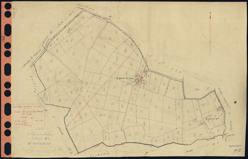 Saint-Sulpice-des-Landes - Section H2 Saint-Clément (section de) . 141-254