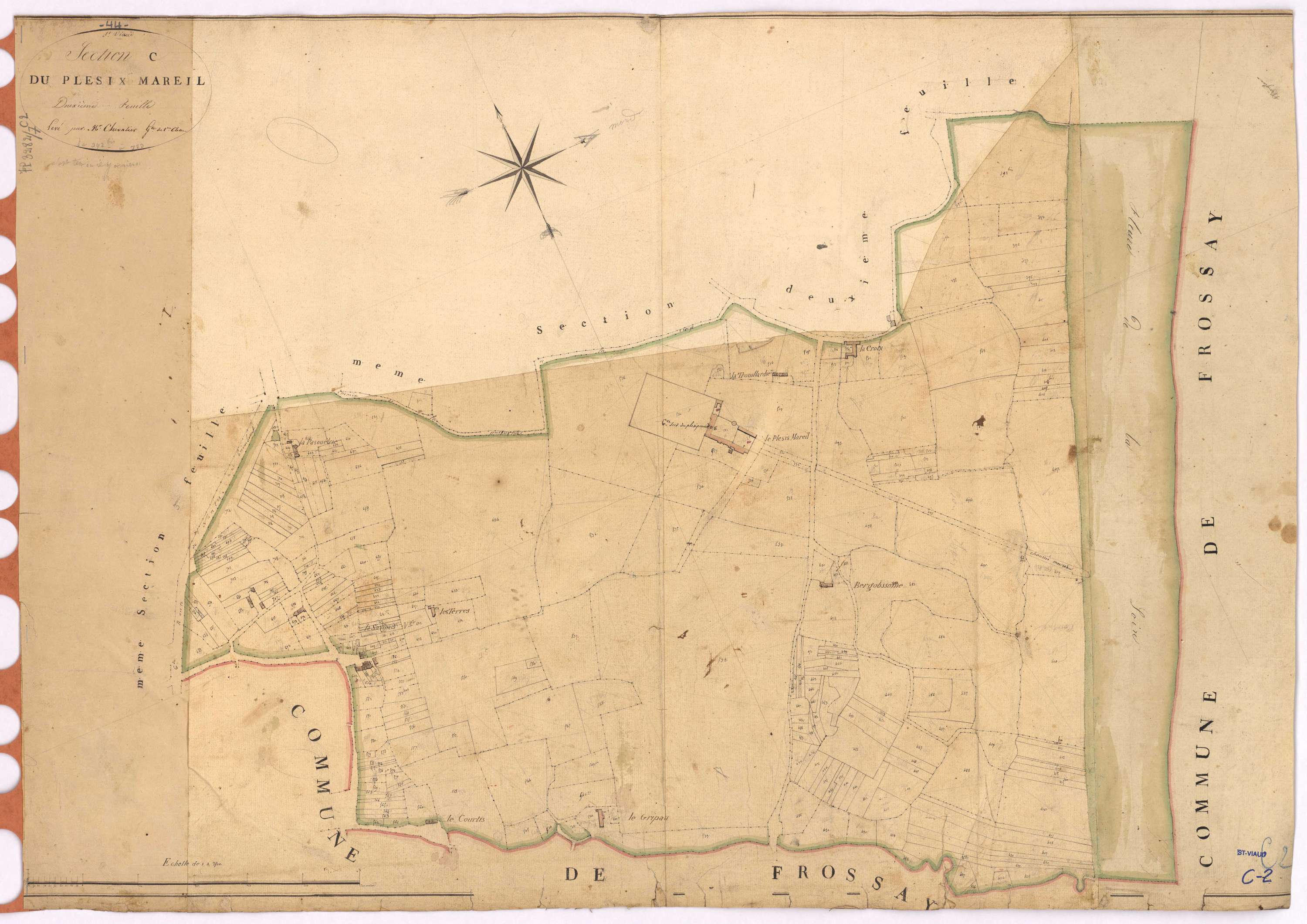 Saint-Viaud - Section C2 Plessix Mareil (section du)