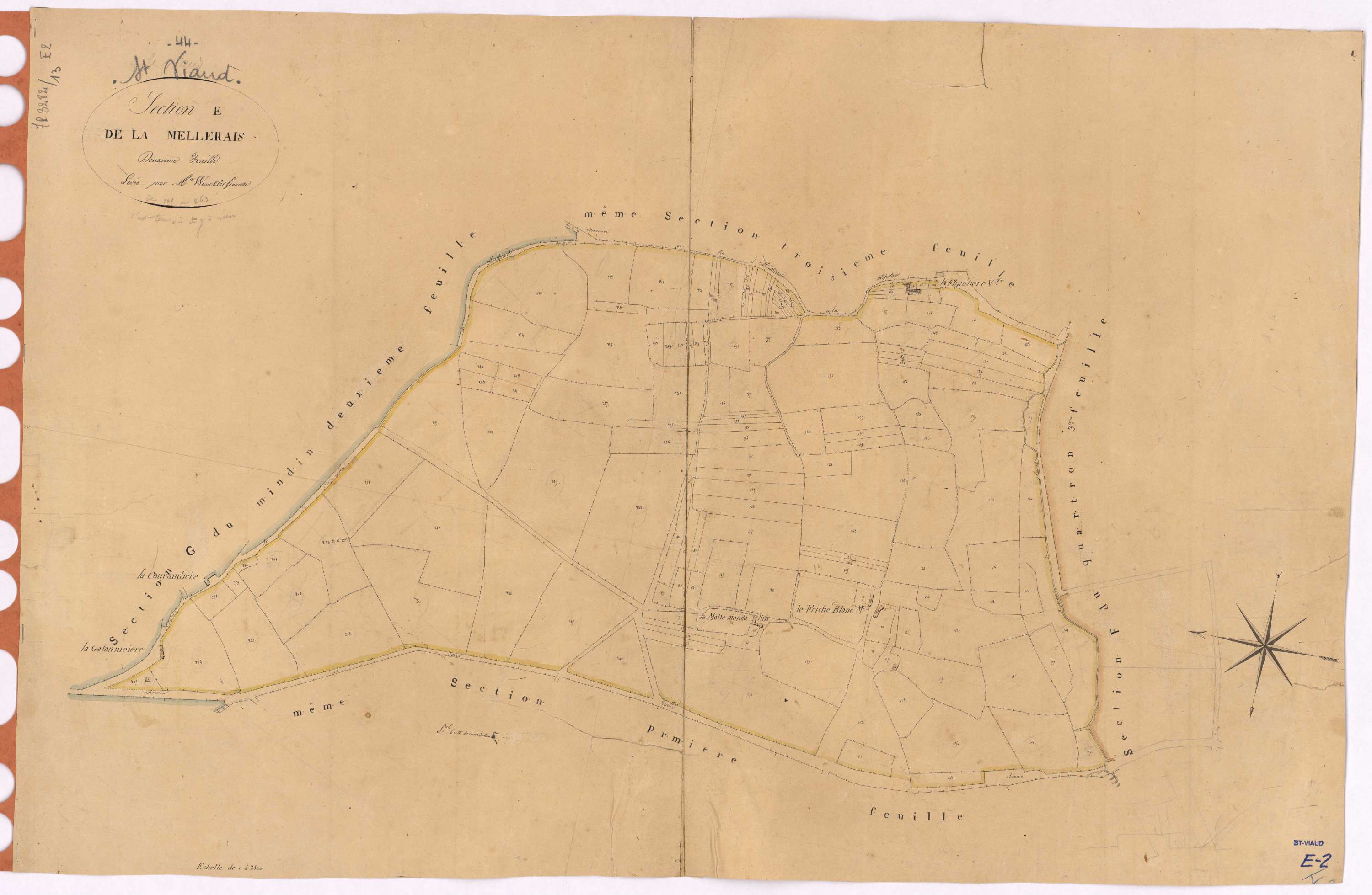Saint-Viaud - Section E2 Mellerais (section de La)