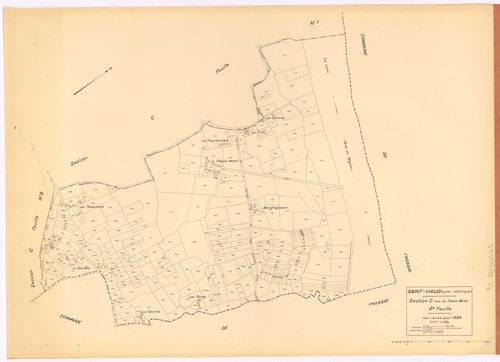 Saint-Viaud - Section C2 Plessix-Mareil (section du) ; 388-691