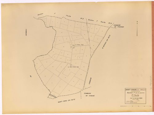 Saint-Viaud - Section F1 Quartron (section du) ; 1-68