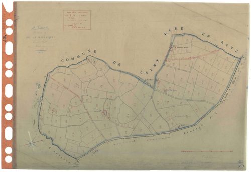 Saint-Viaud - Section E1 Mellerais (section de La) . 1-124