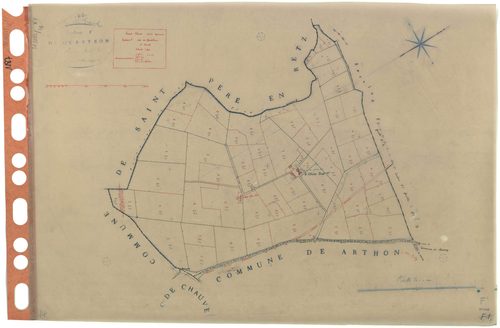 Saint-Viaud - Section F1 Quartron (section du) . 1-68