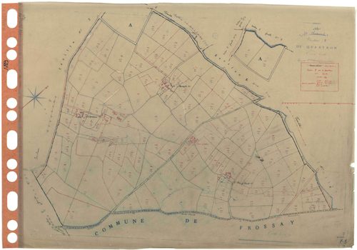 Saint-Viaud - Section F3 Quartron (section du) . 191-340