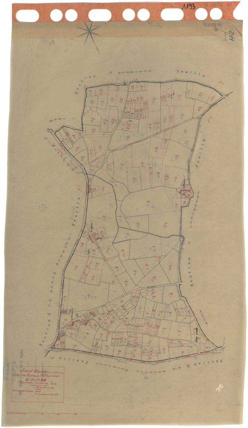 Saint-Viaud - Section H2 Plus Haut Midi (section du) . 206-421
