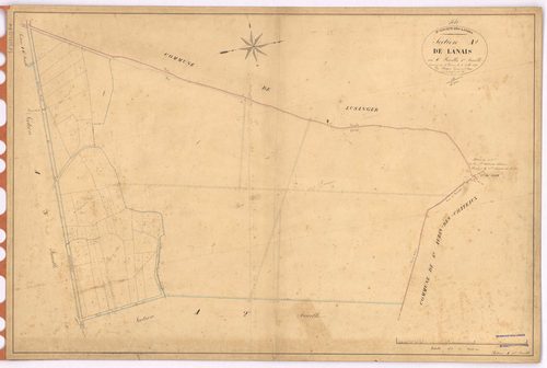 Saint-Vincent-des-Landes - Section A1 Lânais (section de) ; 1-65