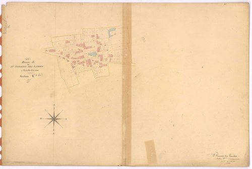 Saint-Vincent-des-Landes - Section C2 (développement) Bourg (section du) ; 368-992 ; développement du Bourg
