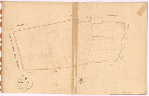 Saint-Vincent-des-Landes - Section D2 Rigaudais (section de La) ; 479-536