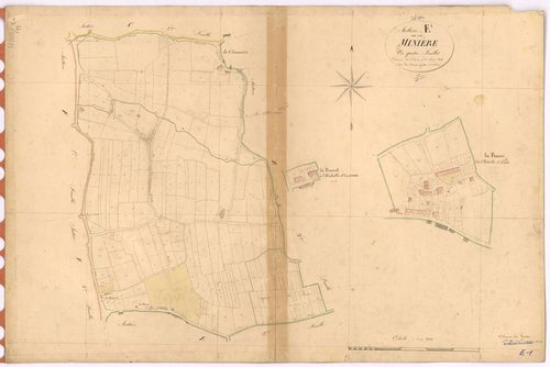 Saint-Vincent-des-Landes - Section E1 Minière (section de La) ; 1-233