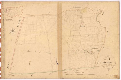 Saint-Vincent-des-Landes - Section F3 Serfinais (section de La) ; 691-1015