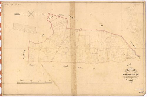 Saint-Vincent-des-Landes - Section H5 Rivière de Cône (section de La) ; 850-1042