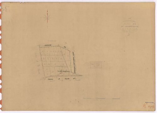 Saint-Vincent-des-Landes - Section A2 Lânais (section de) ; 49-136