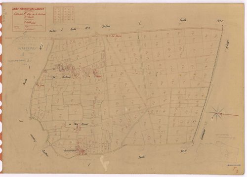 Saint-Vincent-des-Landes - Section F3 Serfinais (section de La) ; 463-733