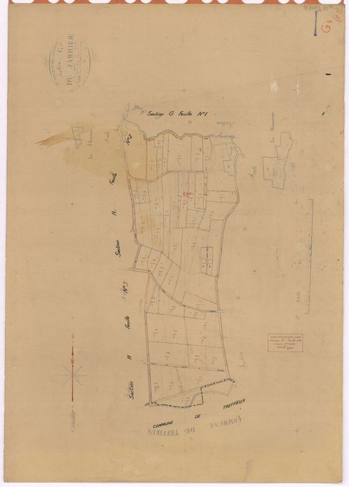 Saint-Vincent-des-Landes - Section G3 Jarrier (section du) ; 330-673