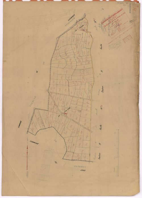 Saint-Vincent-des-Landes - Section H4 Rivière de Cône (section de La) ; 644-781